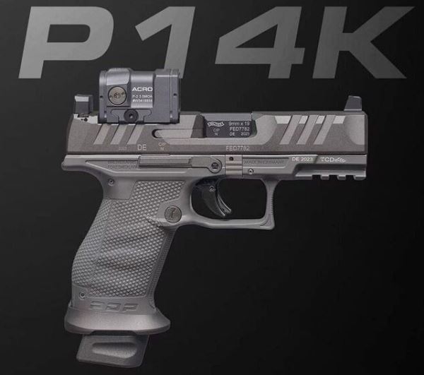 Новые пистолеты Walther PDP P14 и P14K