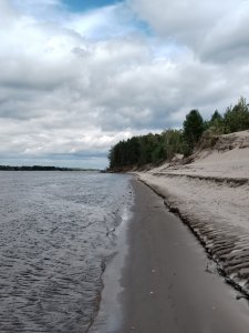 Обь. Закрыл календарное лето поклёвками.