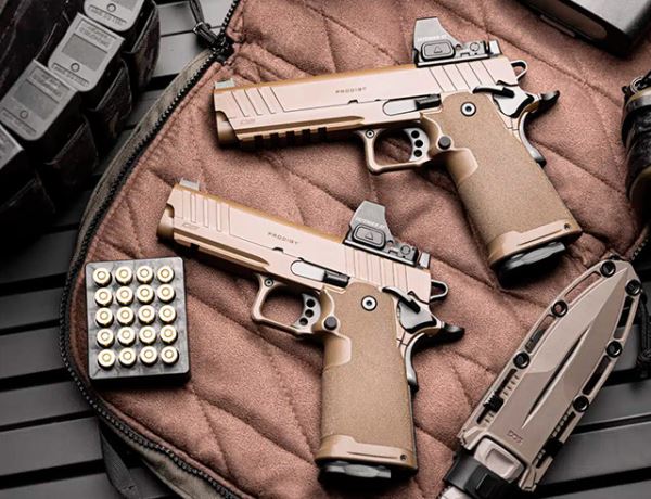 Пистолет Springfield Prodigy теперь в новой расцветке Coyote Brown