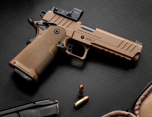 Пистолет Springfield Prodigy теперь в новой расцветке Coyote Brown